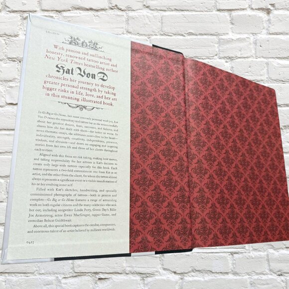 Kat Von D Go Big or Go Home: Taking Risks in Life, Love, and Tattooing Book - Picture 2 of 6